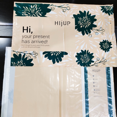 Kantong Polymailer Toko Online dengan Permanent Seal Tape, Amplop Resi dan Full Printing Design